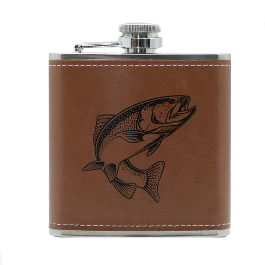 Gone Fishing Hip Flask