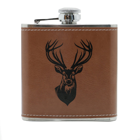 Royal Hart Stag Hip Flask