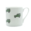 Land Vehicle Fine Bone China Mug