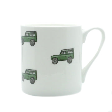 Land Vehicle Fine Bone China Mug