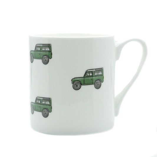 Land Vehicle Fine Bone China Mug