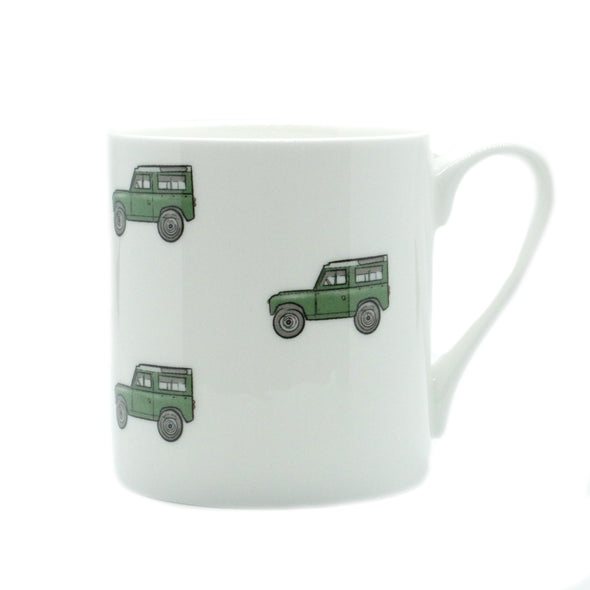 Land Vehicle Fine Bone China Mug