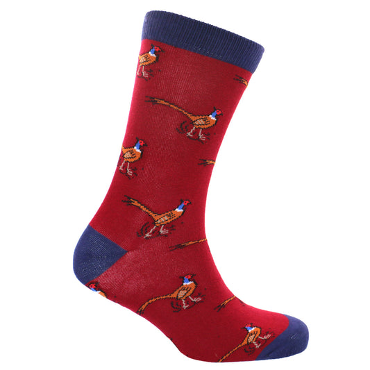 Have a Pheasant Day Socks