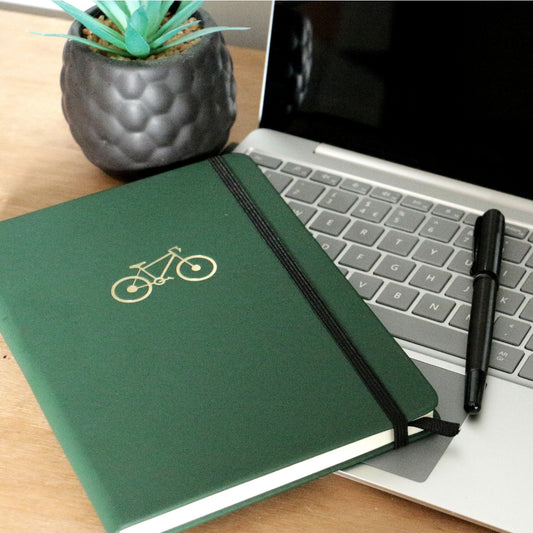 Bicycle Gold Foil Embossed Notebook