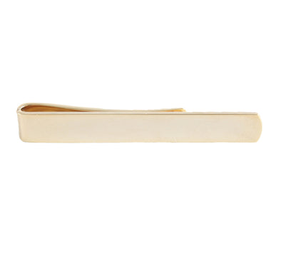 Skinny Gold Plated Tie Slide - Can be Personalised