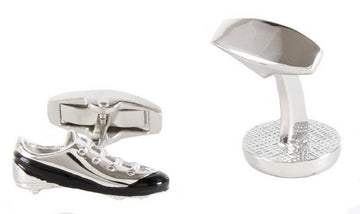 Football & Boot Engravable Personalised Cufflinks