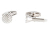 Golf Ball & Tee Engravable Personalised Cufflinks