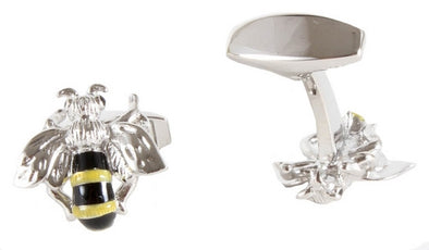 Bee Engravable Personalised Cufflinks