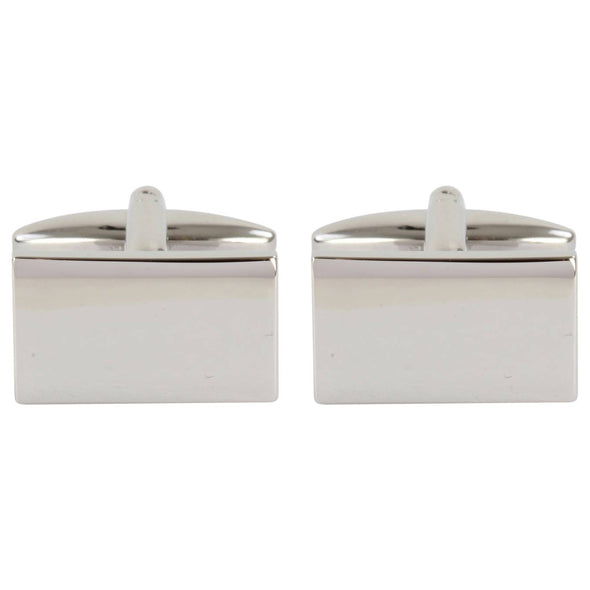 Personalised Aster Classic Rectangle Cufflinks