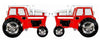 Tractor Handkerchief & Cufflink Gift Set