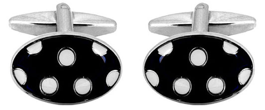 Spots Handkerchief & Cufflink Gift Set
