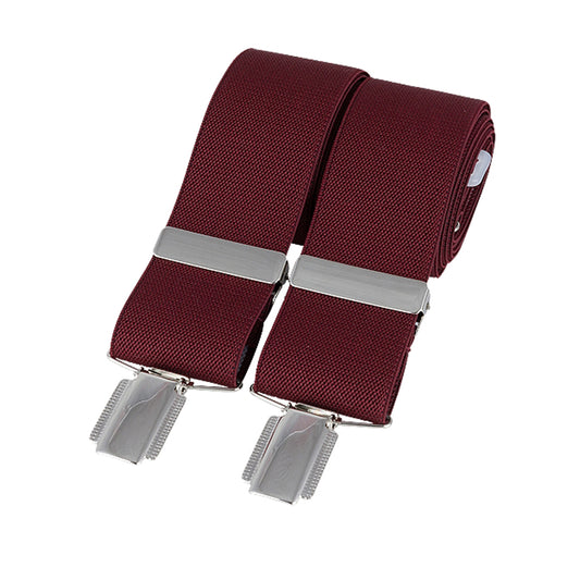 Churchill Burgundy Braces