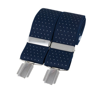 Spot On Navy Braces