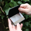 Personalised Silas Black Business Card Holder