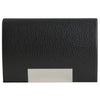 Personalised Silas Black Business Card Holder