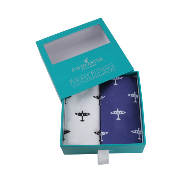 Aviator Spitfire Handkerchief Set