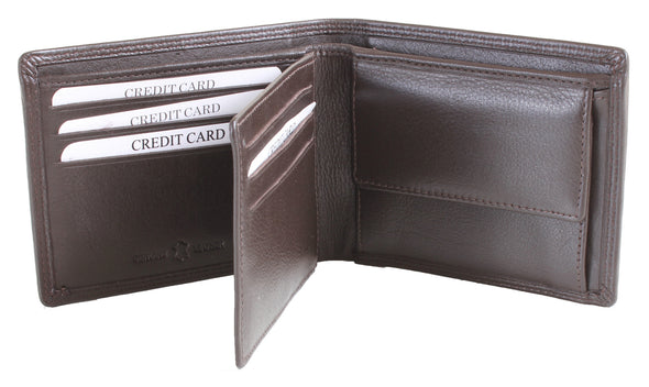 Byron Brown Leather Billfold RFID Wallet
