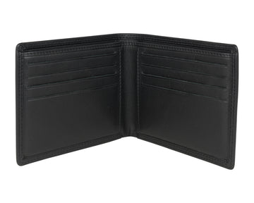 Edwin Classic RFID Black Leather Wallet