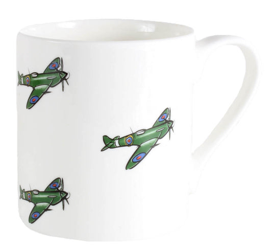 Spitfire Illustration Fine Bone China Mug