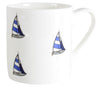 Yacht Illustration Fine Bone China Mug