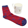 Stag Design Mug & Sock Set