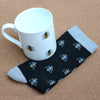 Bee Fine Bone China Mug & Sock Set
