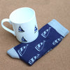 Sailing Yacht Fine Bone China Mug & Sock Set