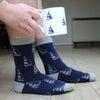 Sailing Yacht Fine Bone China Mug & Sock Set