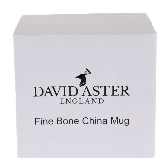 Pheasant Illustration Fine Bone China Mug
