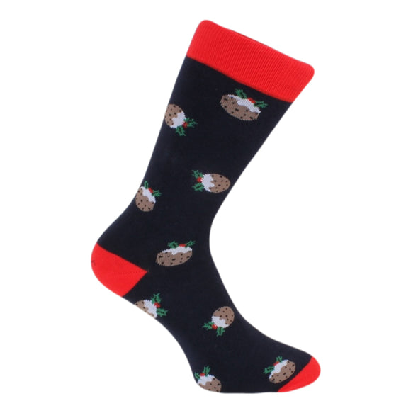 Christmas Pudding Socks