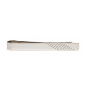 Personalised Classic Lined Tie Slide